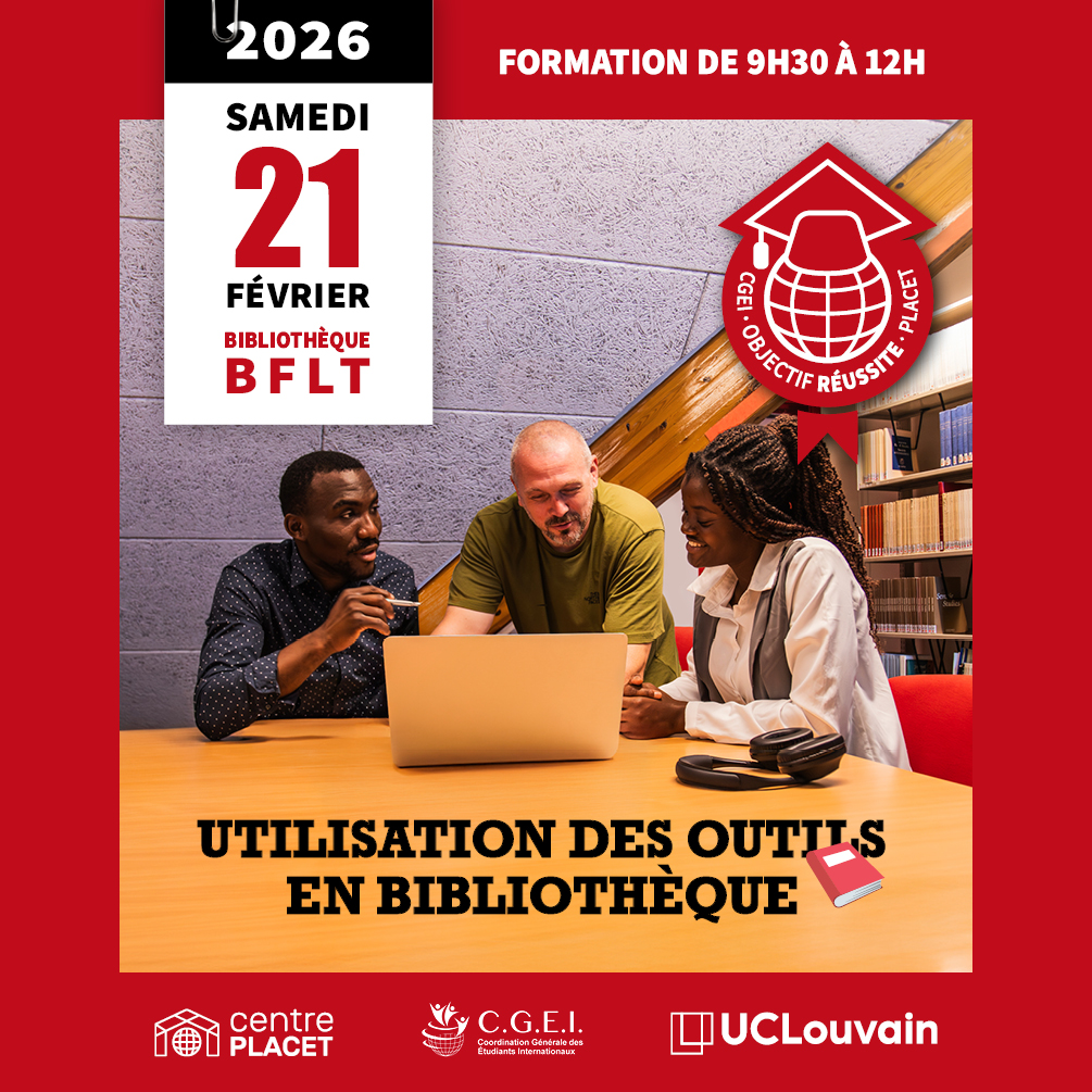 Utilisation des outils en bibliothèque