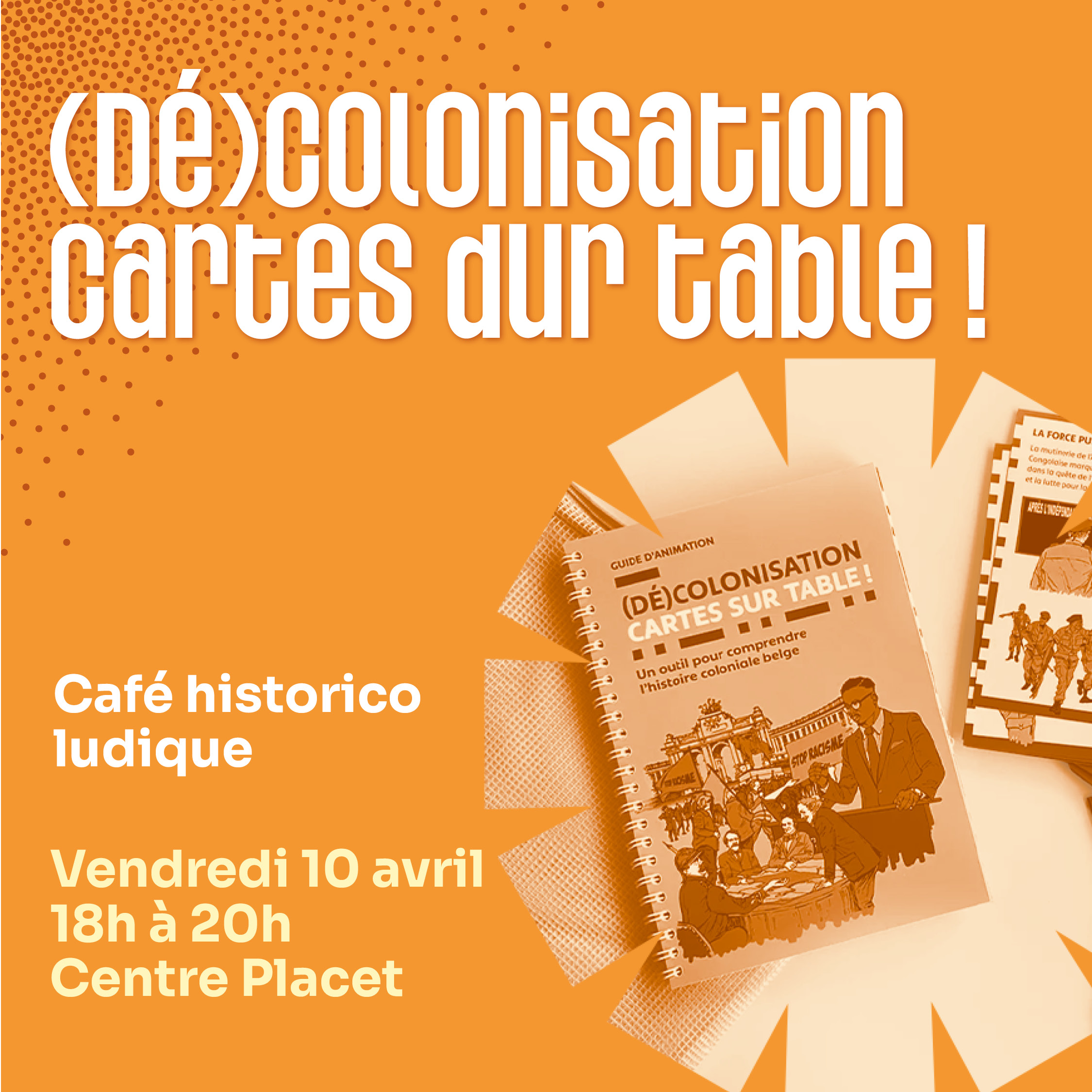 (11e tour des cafés☕) Café historico ludique – (Dé)colonisation Cartes sur table !